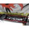 Grelha frontal com símbolo VW Polo 6R 09-17 GTI LOOK em plástico ABS