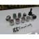 Lug Nuts de segurança com aperto interior 12 X 1.5, 35mm para Honda, Mazda, Ford, Toyota, Hyundai, Lexus, Mitsubishi, Etc...