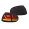 Faróis / farolins tipo lexus em leds para VW golf 5 fundo preto