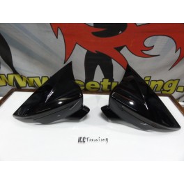 Capas / carca&ccedil;a de espelhos preto brilhante Seat Ibiza MK5 2017-2020, Leon MK3 2012-2020, Arona KJ7 2017-2020 M4 look