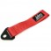 Fita de reboque / tow loop / tow strap em nylon de alta resistência em vermelho JDM LOOK