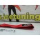 Fita de reboque / tow loop / tow strap em nylon de alta resistência em vermelho JDM LOOK