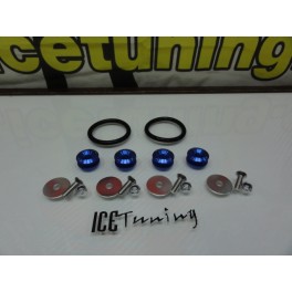 Quick Release de para-choques JDM LOOK em azul