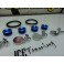 Quick Release de para-choques JDM LOOK em vermelho