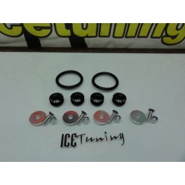 Quick Release de para-choques JDM LOOK em preto