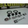 Quick Release de para-choques JDM LOOK em vermelho