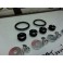 Quick Release de para-choques JDM LOOK em vermelho