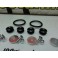 Quick Release de para-choques JDM LOOK em vermelho