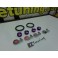 Quick Release de para-choques JDM LOOK em vermelho