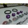Quick Release de para-choques JDM LOOK em vermelho