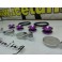Quick Release de para-choques JDM LOOK em vermelho