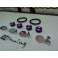 Quick Release de para-choques JDM LOOK em vermelho