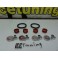 Quick Release de para-choques JDM LOOK em Dourado