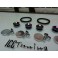 Quick Release de para-choques JDM LOOK em Cinza escuro