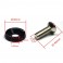 Kit de 10 parafusos + anilhas (M6 * 20MM) JDM LOOK em vermelho, indicados para guarda-lamas, para-choques, faróis ETC...