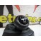 Manete em pele de 5 velocidades + Fole em pele + Aro para Seat Ibiza 6L 2002-2008, Seat cordoba 2002-2008