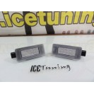 Suporte De Lâmpada De Matrícula Com Led Branco Para Peugeot 207CC 2007-, 208 2012-2016, 2008 2015-, 308 II 2013-