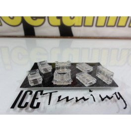 Conector rápido de tampa sem solda para tiras LED COB 10mm LED-LED / COB-COB / tira led - tira led Conector rápido de tampa sem solda para tiras LED COB 10mm LED-LED / COB-COB / tira led - tira led