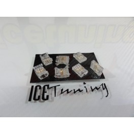 Conector rápido de tampa sem solda para tiras LED COB RGB 10mm FIO RGB - LED RGB / FIO RGB - COB RGB / FIO RGB - tira led RGB Conector rápido de tampa sem solda para tiras LED COB RGB 10mm FIO RGB - LED RGB / FIO RGB - COB RGB / FIO RGB - tira led RGB