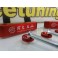 Espaçador / aumento de capo JDM em alumínio de cor vermelha para Honda Civic 88-01, CRX 88-91, CRD DEL SOL 93-97, Integra 90-01