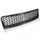 Grelha frontal em plástico Audi A4 8e, B6 01-04 RS4 LOOK em preto piano brilhante