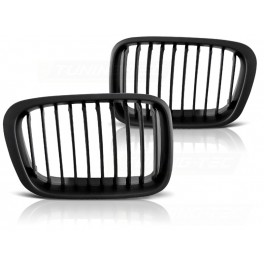 Grelha frontal para BMW E46 98-01 em preto mate 