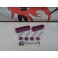 Espaçador / aumento de capo JDM em alumínio Roxo para Honda Civic 88-01, CRX 88-91, CRX DEL SOL 93-97, Integra 90-01