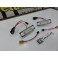 Suporte de lâmpada de matricula com led branco para Seat Alhambra 95-10, VW Sharan 95-10, Ford Galaxy 95-10