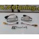 Suporte de lâmpada de matricula com led branco para Seat Alhambra 95-10, VW Sharan 95-10, Ford Galaxy 95-10
