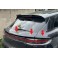 Aileron / lip / spoiler traseiro em preto piano brilhante para Porsche Macan 2018+ em plástico ABS