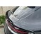 Aileron / lip / spoiler traseiro em preto piano brilhante para Porsche Macan 2018+ em plástico ABS
