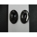Piscas laterais / far&oacute;is / farolins para Opel astra G, Zafira A, Frontera B fundo preto / smoke