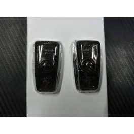 Piscas laterais / far&oacute;is / farolins Peugeot 106 +96, 306 +97, Partner 96-02 fundo preto / smoke