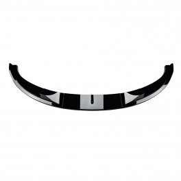 Aba / Spoiler / Lip Frontal em preto piano brilhante para BMW E60 / E61 03-10 M-Performance Look em pl&aacute;stico ABS