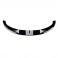 Aba / Spoiler / Lip Frontal em preto piano brilhante para BMW E60 / E61 03-10 M-Performance Look em plástico ABS
