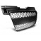 Grelha frontal AUDI TT 8J 2006-2014 COUPE / ROADSTER RS look com suporte para símbolo em preto mate em plástico ABS