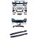 Kit completo BMW série 3 F30 2011-2019 pack M Para-choques frontal + traseiro + embaladeiras em plástico.