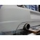 Para-choques traseiro em fibra VW Golf 4, IV R-line LOOK C/ 2 saídas de escape + ponteiras de escape 100% inox