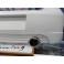 Para-choques traseiro em fibra VW Golf 4, IV R-line LOOK C/ 2 saídas de escape + ponteiras de escape 100% inox