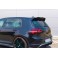 Aileron / lip / spoiler traseiro em fibra de vidro para VW Golf 7, 7.5 HB 3D 5D 2012-2020