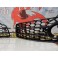 Grelhas faróis nevoeiro Audi A4 B8 08-11 RS LOOK preto brilhante