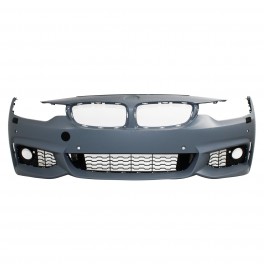 Para-choques frontal em pl&aacute;stico pack M look para BMW 4er coupe F32, Cabrio F33, Gran / grand Coup&eacute; F36