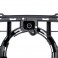 Grelha frontal com suporte de símbolo para Mercedes Classe C W206 +2021 GT-R / Panamericana LOOK em preto brilhante