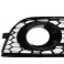 Grelhas faróis nevoeiro em plástico ABS para AUDI A1 8x 2010-2015 RS1 LOOK em preto piano brilhante