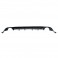 Difusor / Lip / spoiler Traseiro em plástico ABS para VW Golf 7,5 2017 - 2020 dupla saída em preto piano brilhante