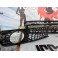 Kit 4 grelhas (frontal superior + frontal inferior e faróis de nevoeiro) em plástico para Audi A4 8e, B6 01-04 RS4