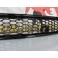 Grelha frontal inferior em plástico Audi A4 8e, B6 01-04 RS4 LOOK em preto piano brilhante