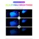 Kit de 4 fitas 32cm em led luz ambiente com led alta qualidade RGB (luz cortesia / foot led) para tablier e bancos multicolor