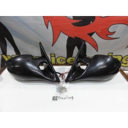 Espelhos / retrovisores el&eacute;tricos 3 fios M3 look para Honda civic 1996-2001 4 portas sedan