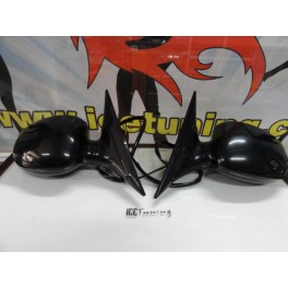 Espelhos / retrovisores rebat&iacute;veis com desembaciador e el&eacute;tricos de 5 fios M3 look para Honda civic 1996-2001 4 portas sedan